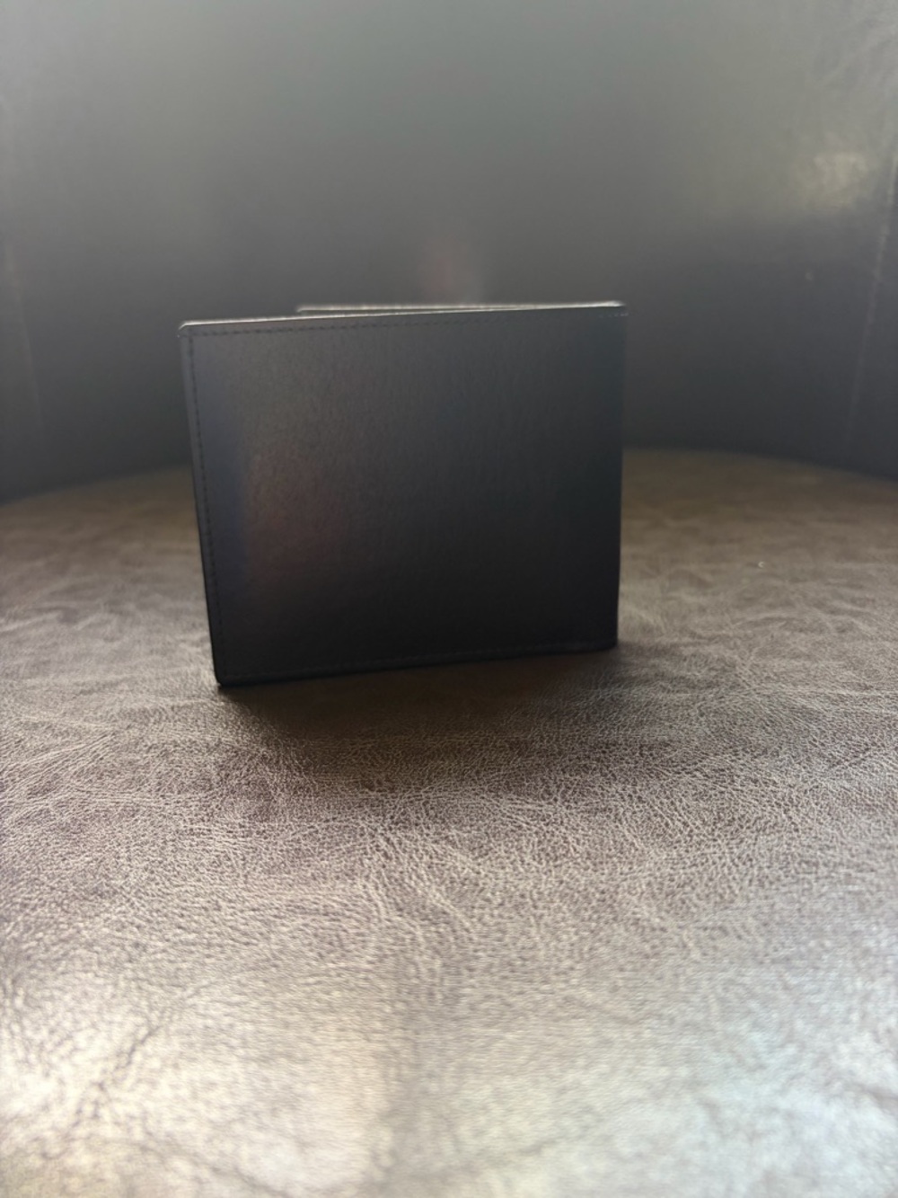 Coach Men's Black Leather Card Holder Wallet - Picture 4 of 6
